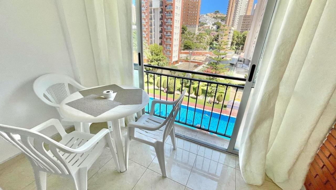 Beach Studio Apartment Hannibal La Cala Finestrat ベニドルム エクステリア 写真
