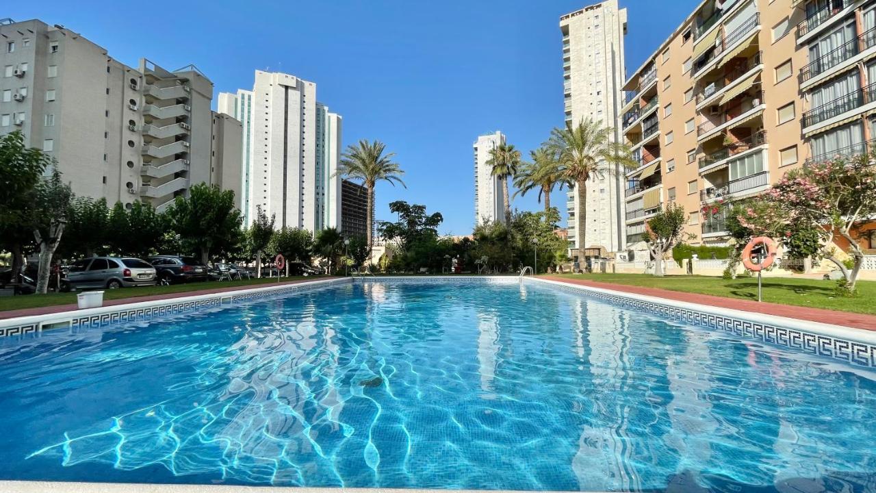 Beach Studio Apartment Hannibal La Cala Finestrat ベニドルム エクステリア 写真